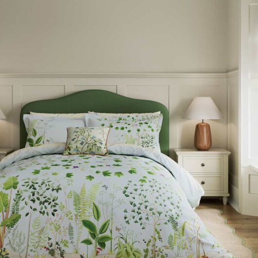 Sanderson Sycamore & Oak Bedding Set Blue Mix