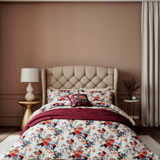 V&A Pure Cotton Chinoiserie Charm Bedding Set Multi